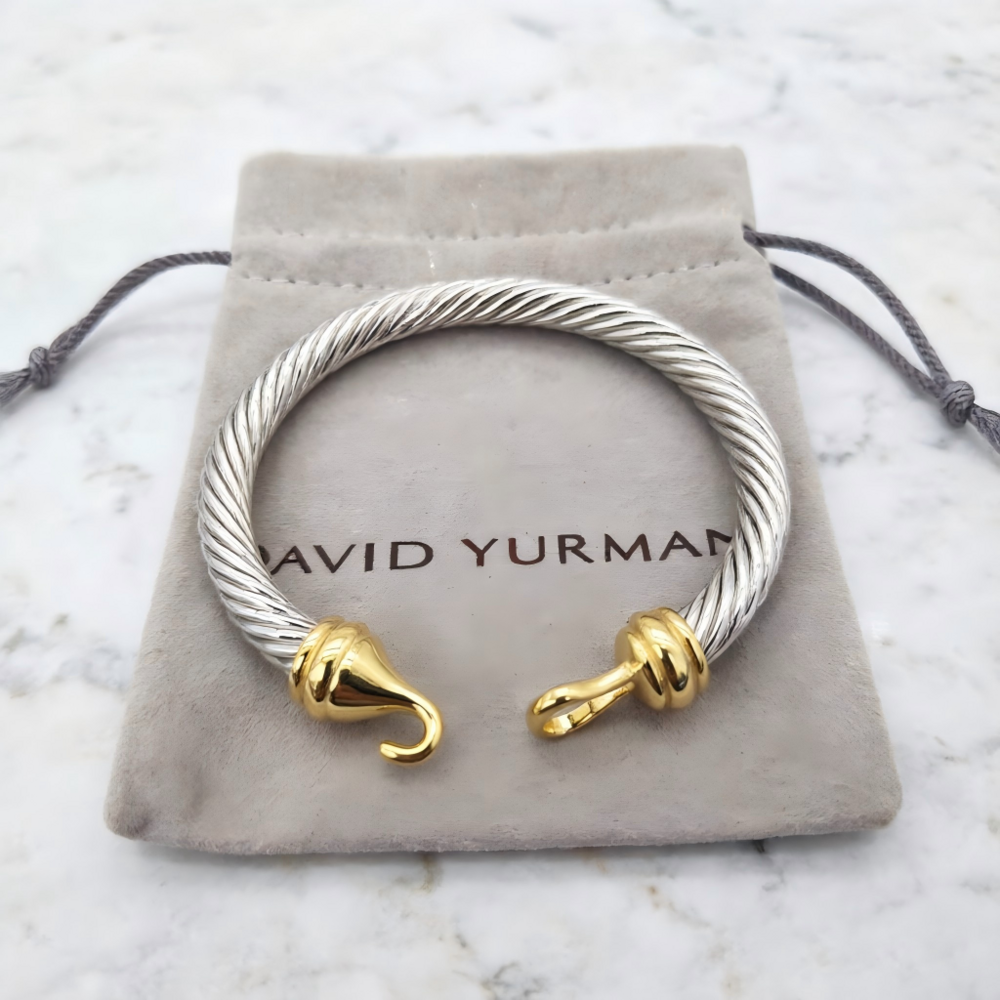 David Yurman Golden Hook Bracelet - Picture 1 of 4